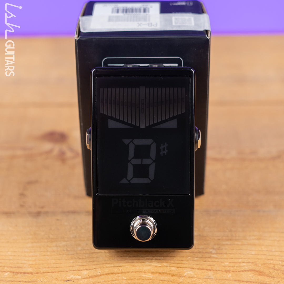 Korg Pitchblack X Chromatic Guitar Pedal Tuner