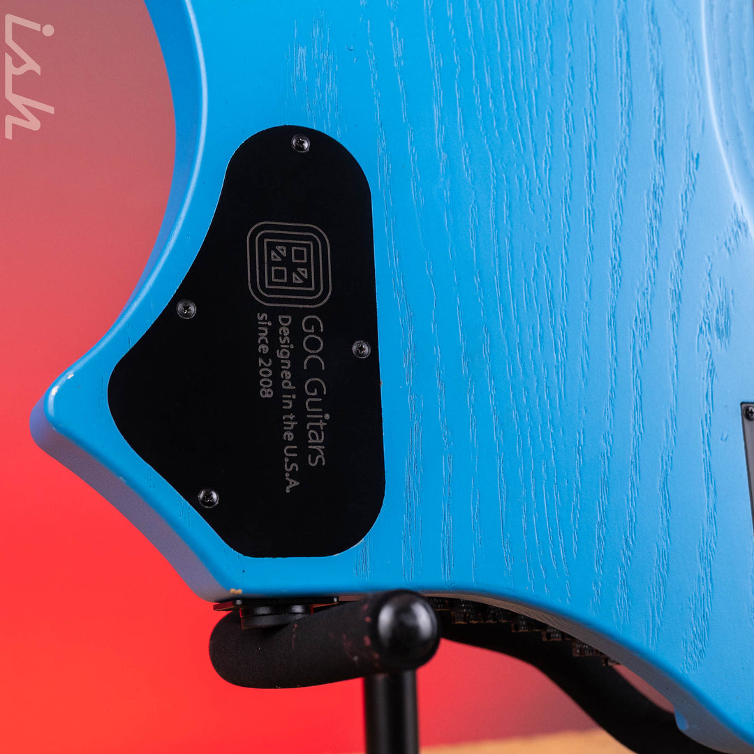 2020s GOC Satya 8-String Guitar Blue