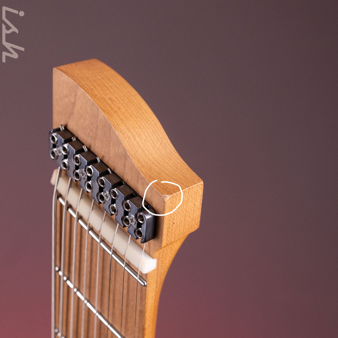 2020s GOC Satya 8-String Guitar Blue