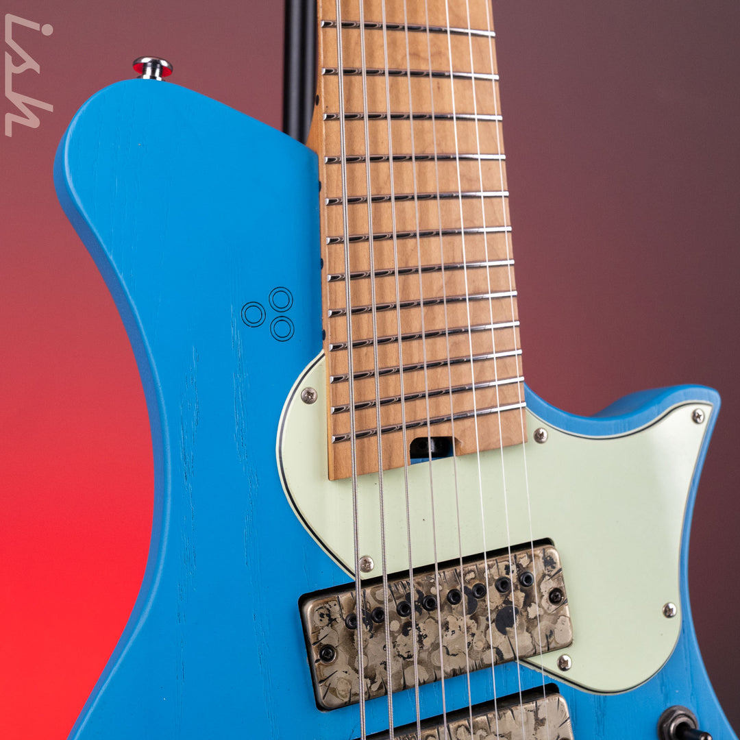 2020s GOC Satya 8-String Guitar Blue