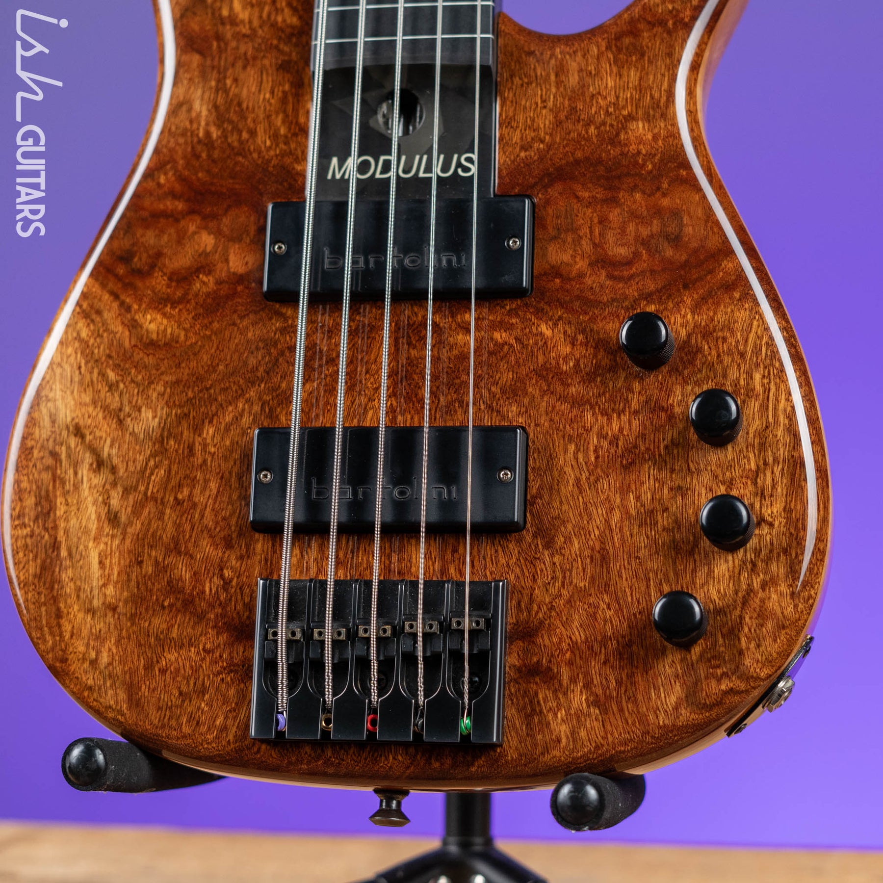 2001 Modulus Quantum 5 Fretless Bass – Ish Guitars