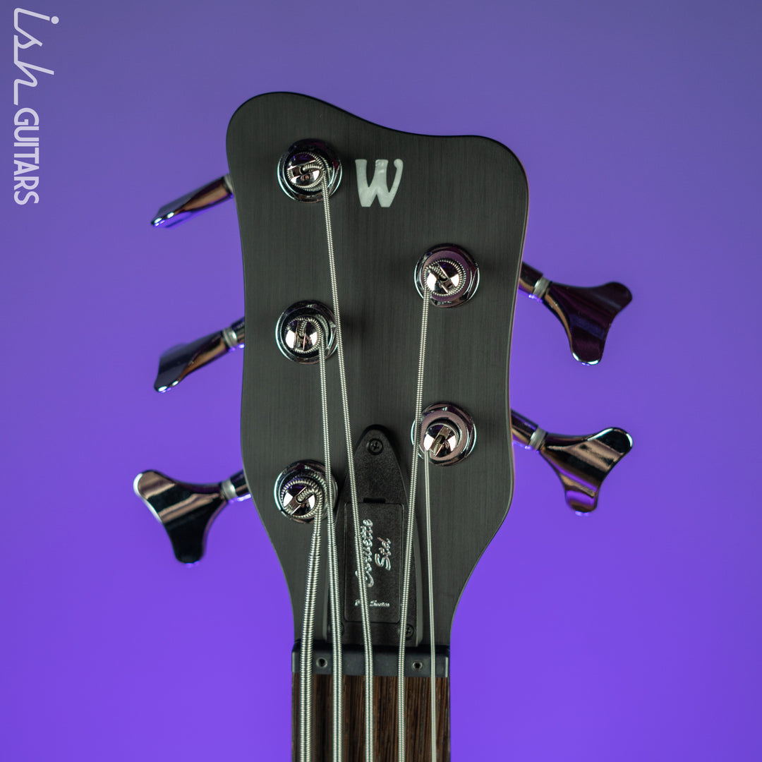 Warwick Teambuilt Pro Series Corvette 5-String Natural Bubinga Transparent Satin
