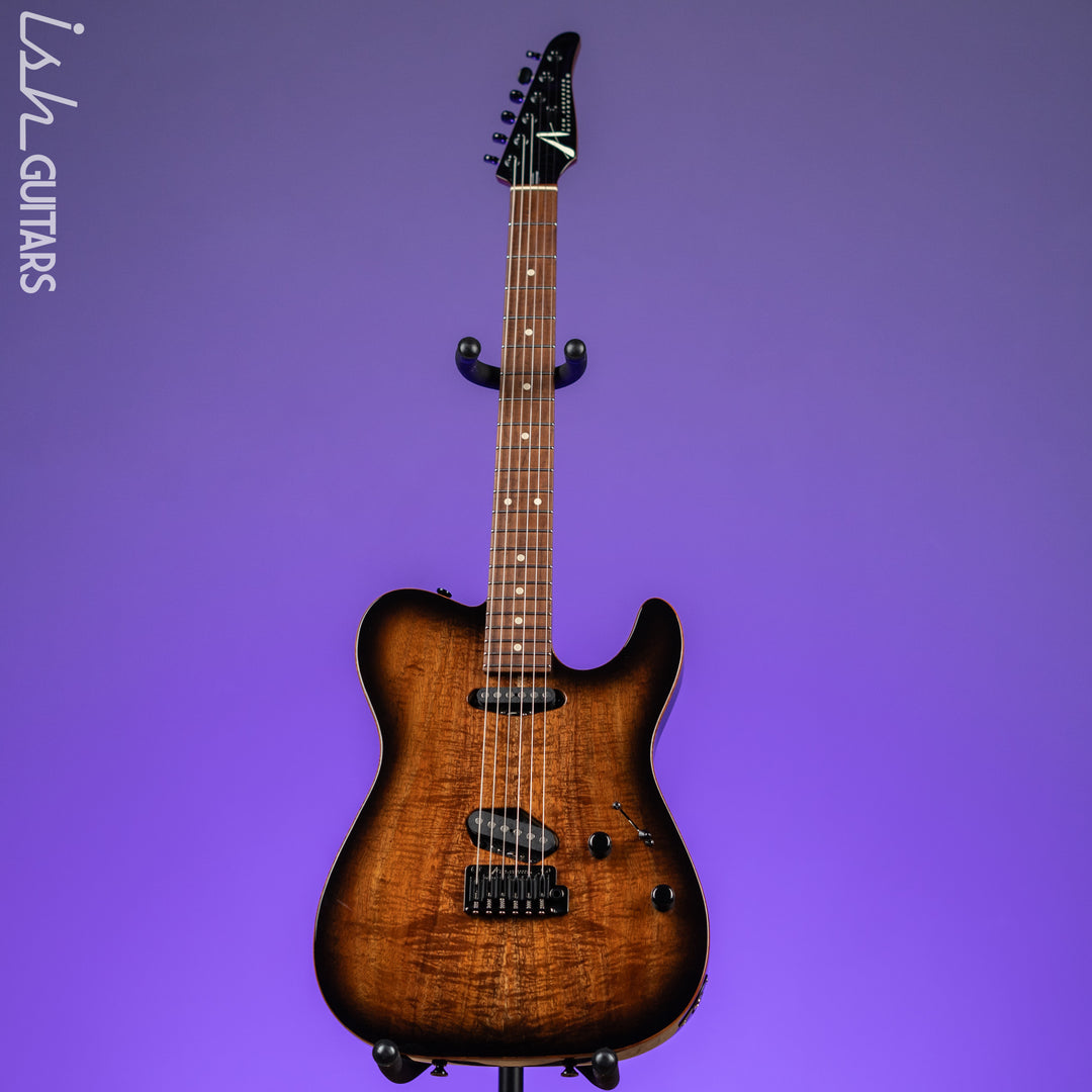 2019 Tom Anderson Top T Private Reserve Koa Top Black Shaded Edge