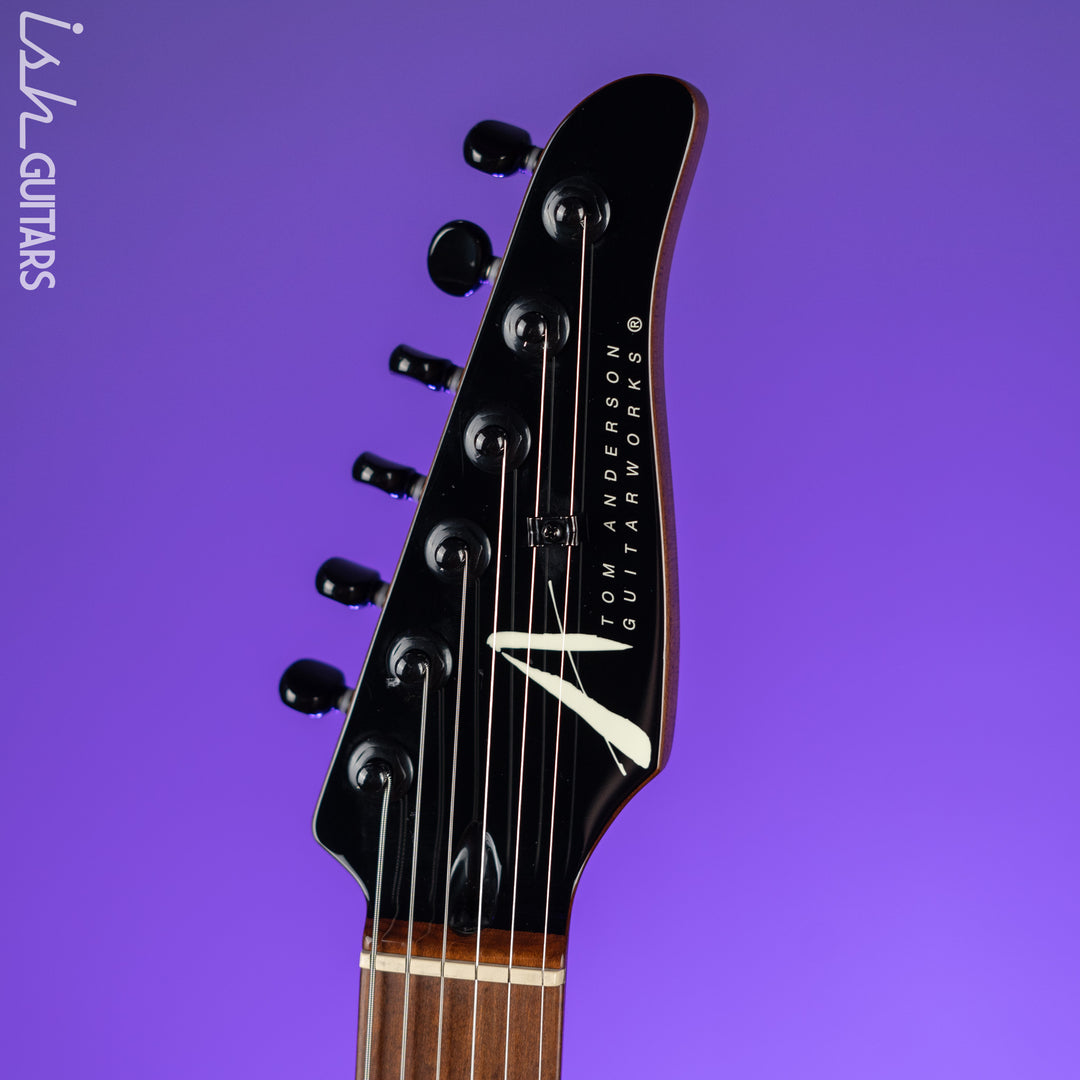 2019 Tom Anderson Top T Private Reserve Koa Top Black Shaded Edge