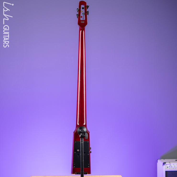 NS Design WAV4 Electric Upright Bass - Transparent Red