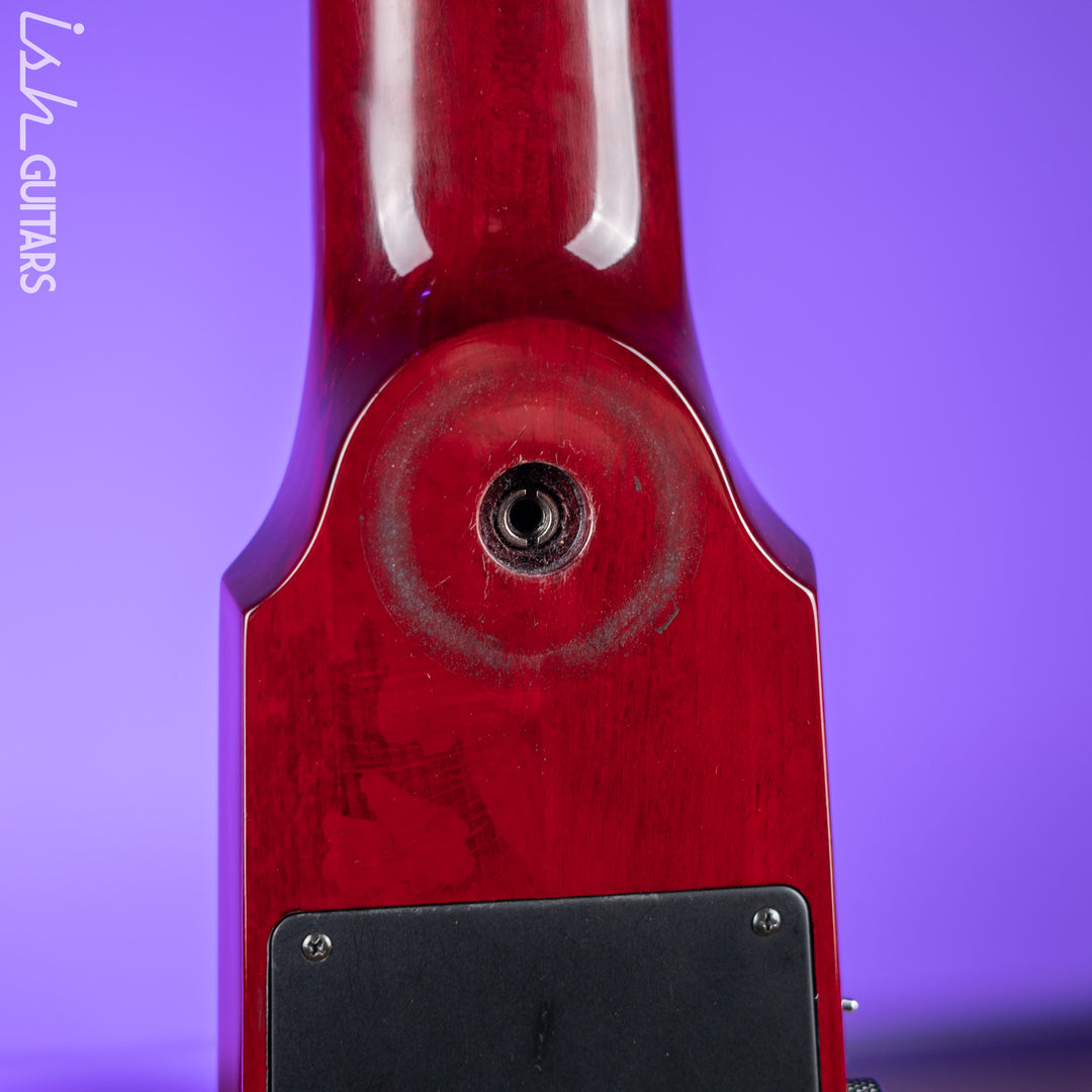 NS Design WAV4 Electric Upright Bass - Transparent Red