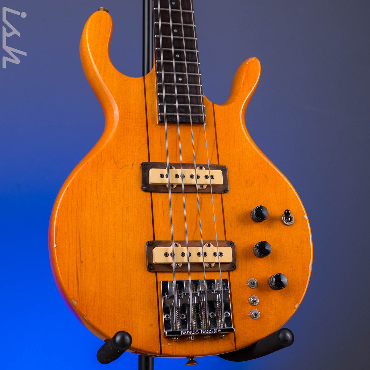 1980 Pedulla EMS 4-String Bass Orange