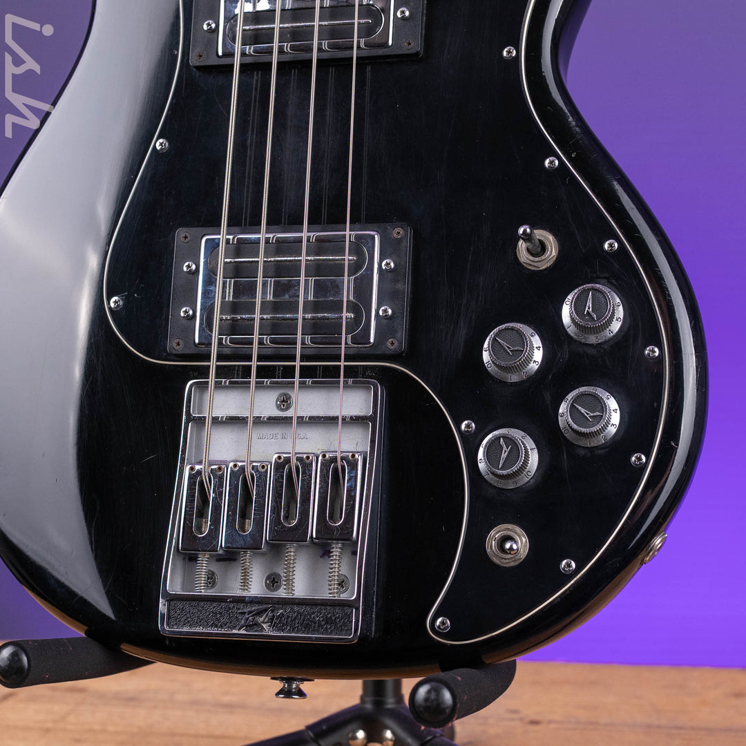 1987 Peavey T-40 Bass Guitar Black *As-Is*