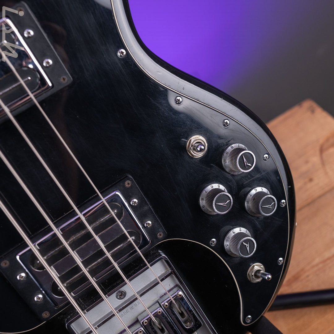 1987 Peavey T-40 Bass Guitar Black *As-Is*