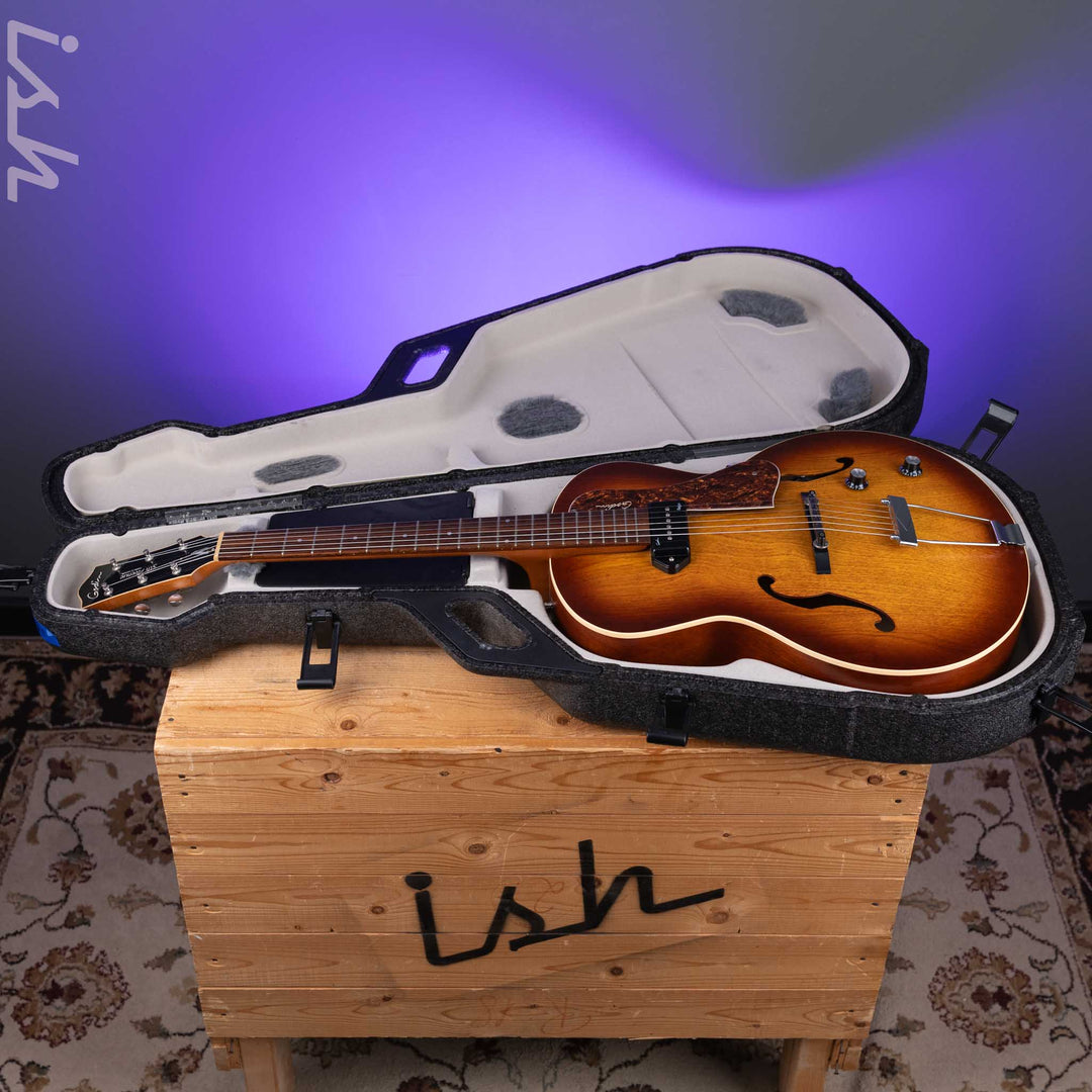 Godin 5th Avenue Kingpin P90 Cognac Burst