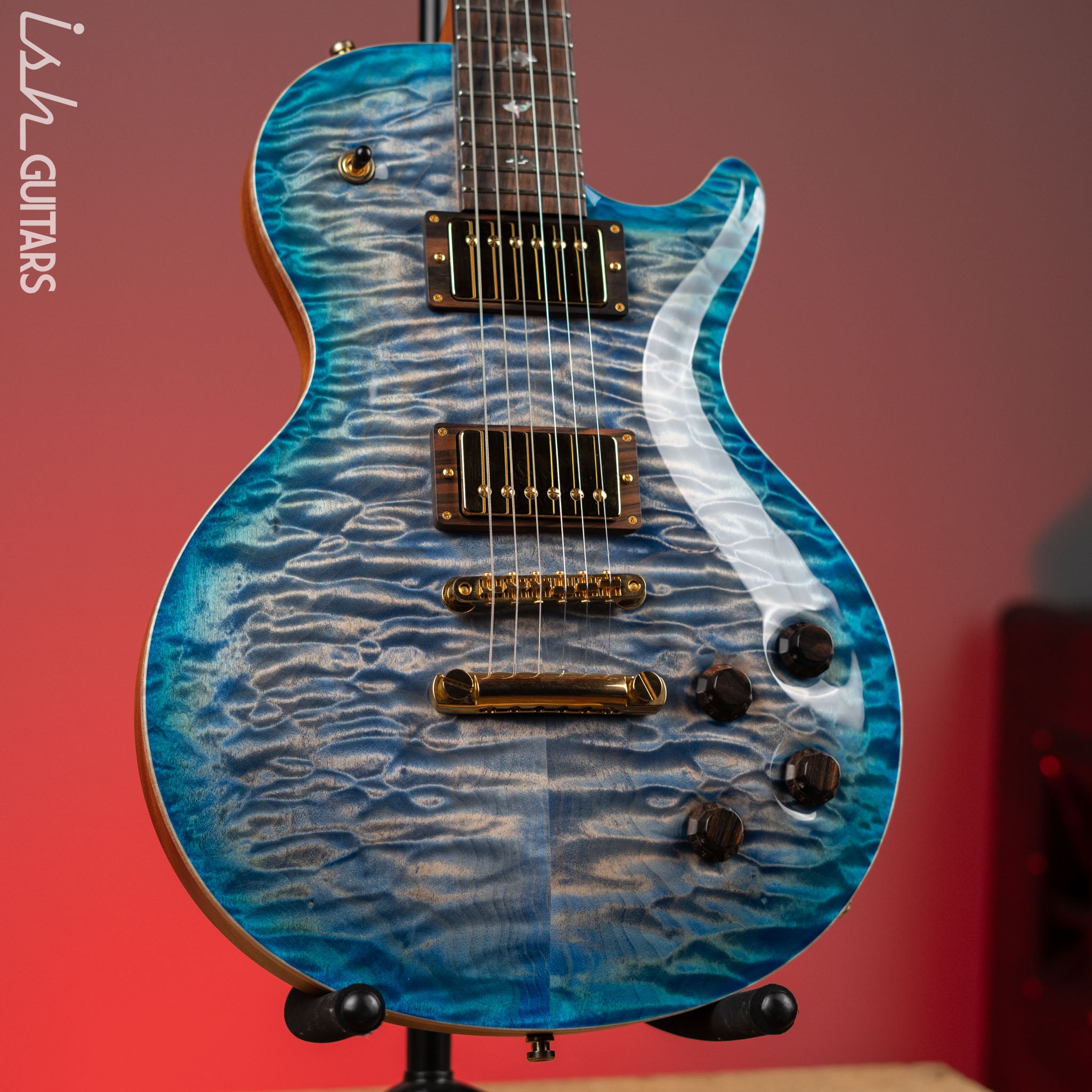 2020 Nik Huber Orca Atlantic Laguna Burst – Ish Guitars