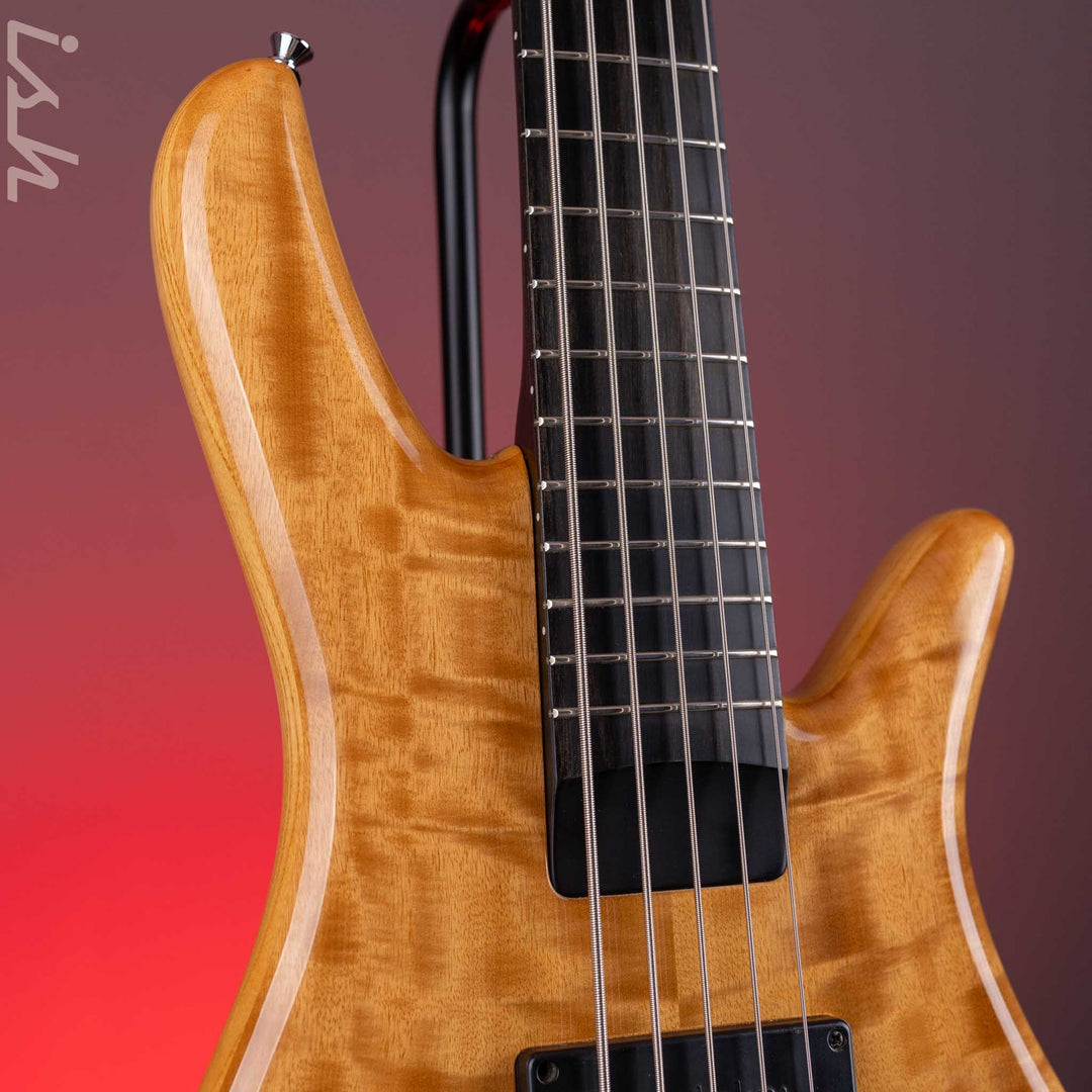 2005 Zon Sonus Custom 5-string Bass Myrtlewood