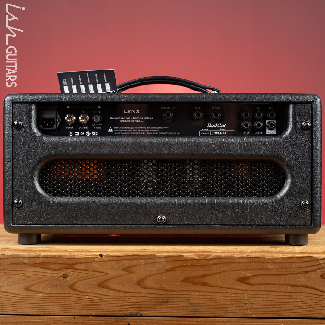 Bad Cat Lynx Black 50W Guitar Amplifier Head Demo