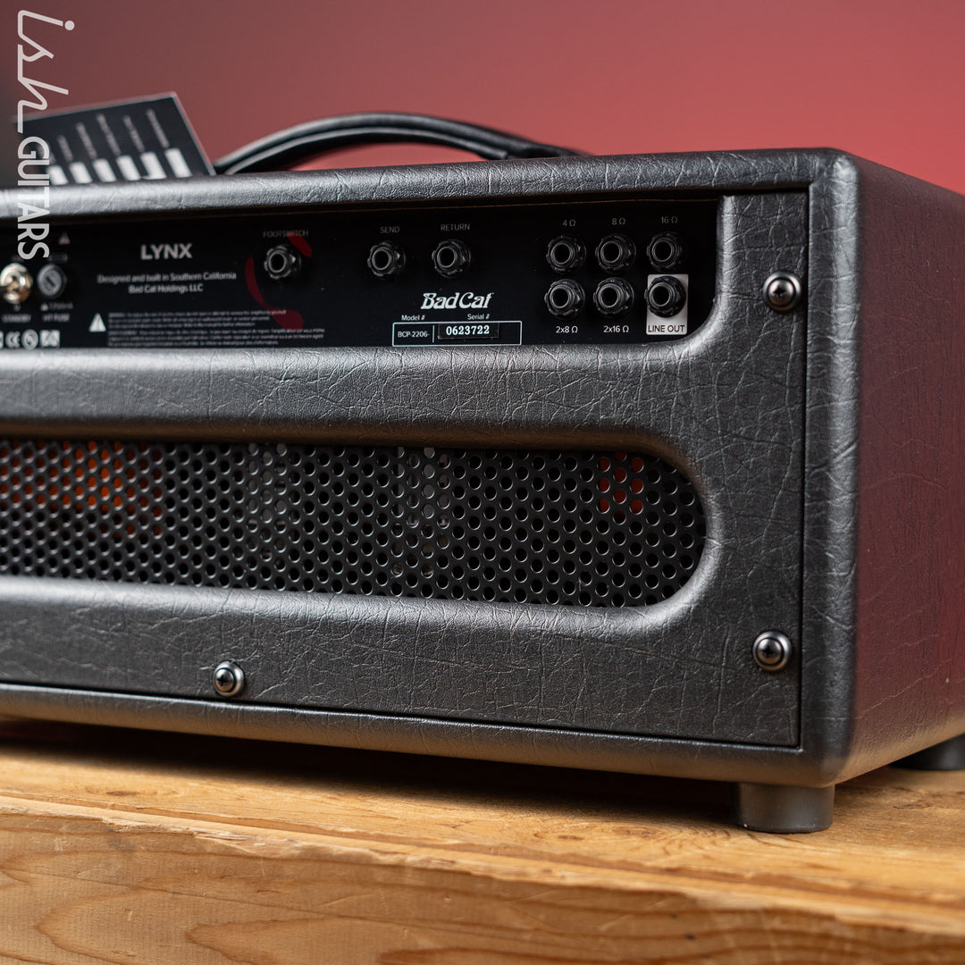 Bad Cat Lynx Black 50W Guitar Amplifier Head Demo