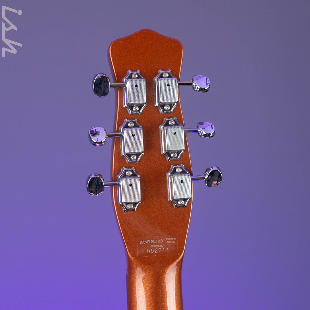2021 Danelectro 59M NOS Orange Metalflake