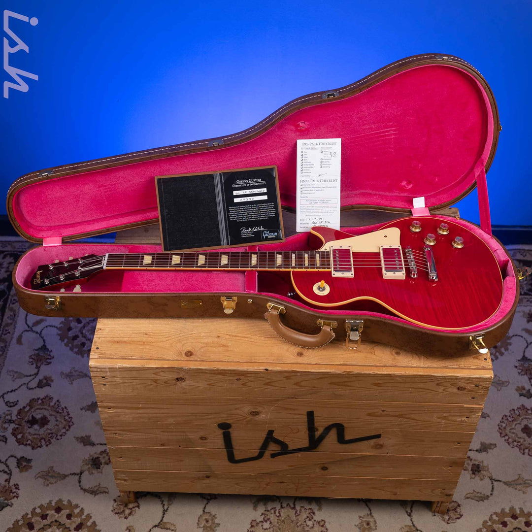2019 Gibson Custom Shop 1960 Reissue Sweet Cherry Les Paul