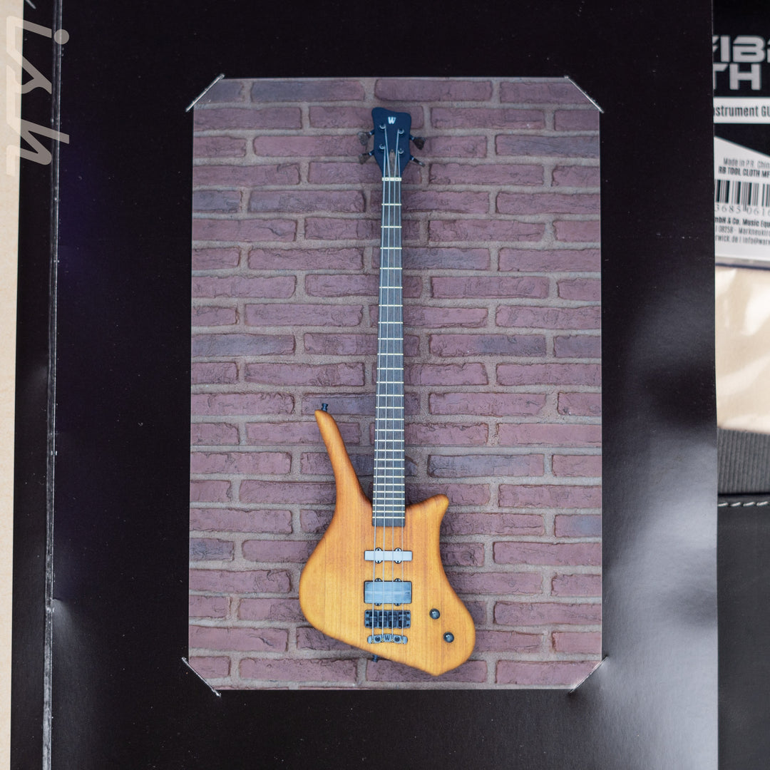 Ish x Warwick Dolphin SN TCS Custom Shop Endangered Species 4-String Bass Wenge Fretboard