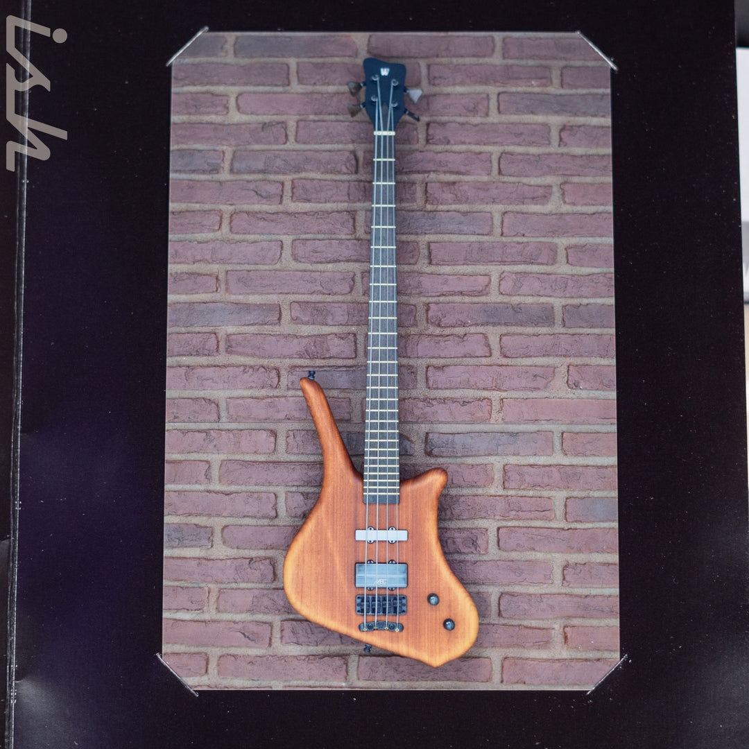 Ish x Warwick Dolphin SN TCS Custom Shop Endangered Species 4-String Bass Wenge Fretboard