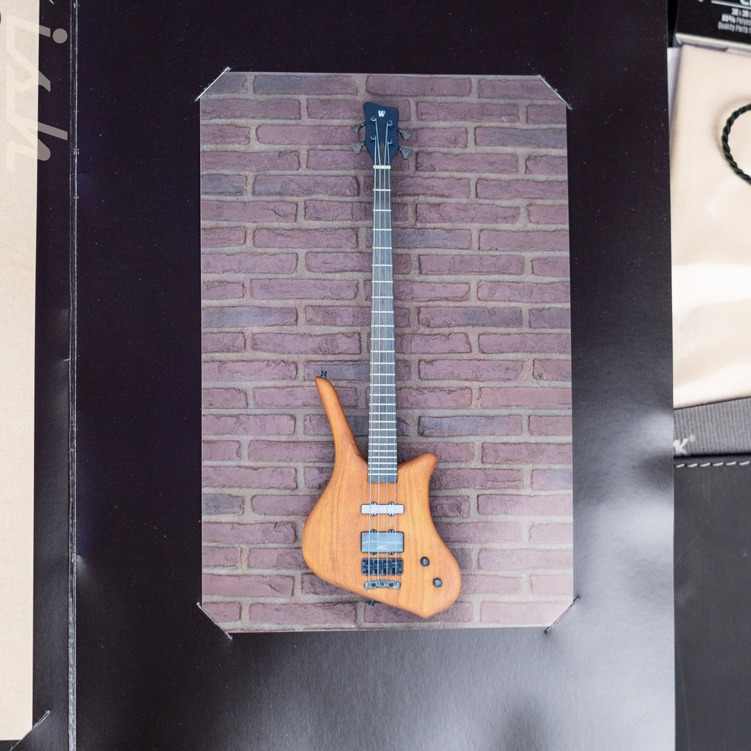 Ish x Warwick Dolphin SN TCS Custom Shop Endangered Species 4-String Bass Wenge Fretboard