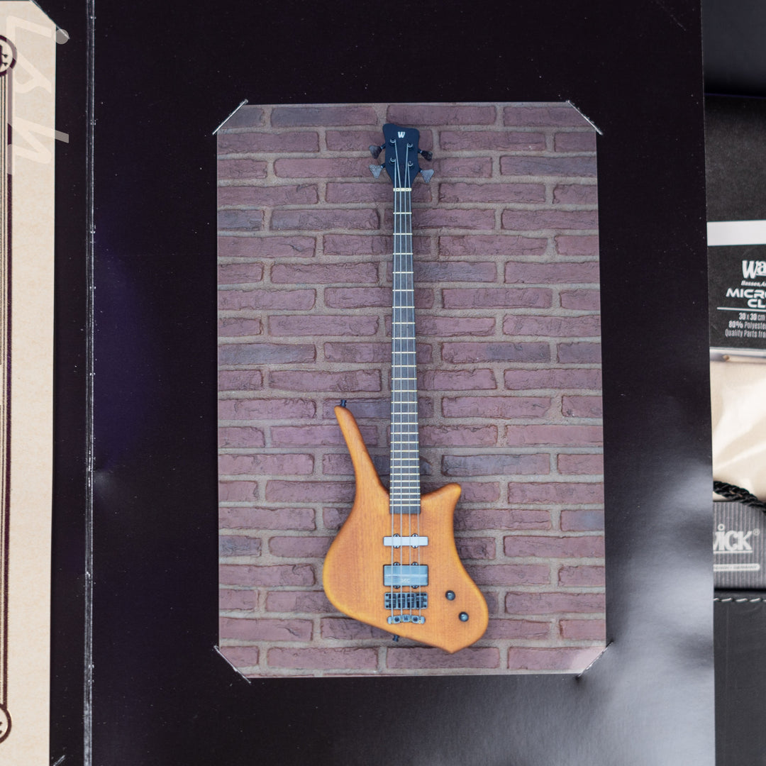 Ish x Warwick Dolphin SN TCS Custom Shop Endangered Species 4-String Bass Wenge Fretboard