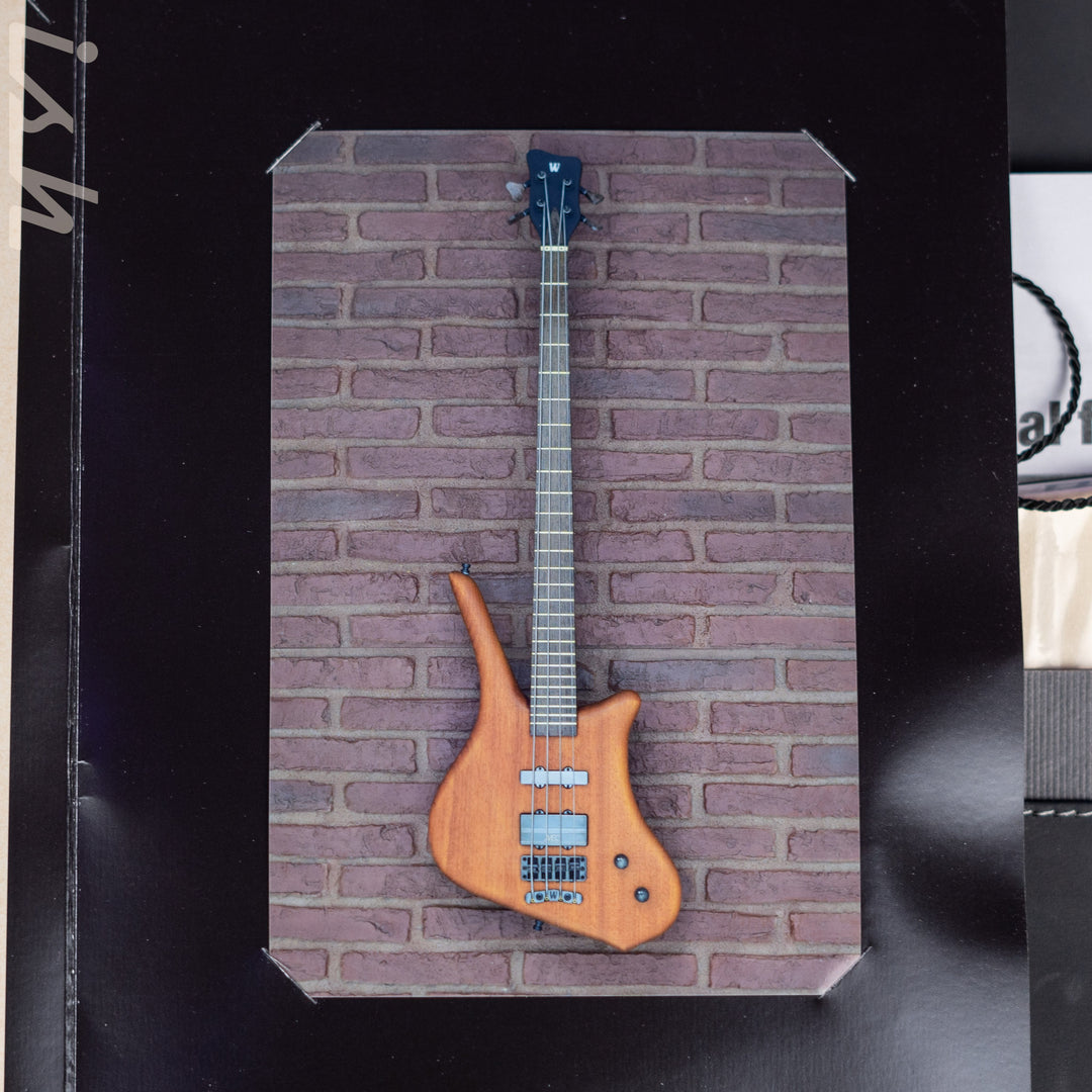 Ish x Warwick Dolphin SN TCS Custom Shop Endangered Species 4-String Bass Wenge Fretboard