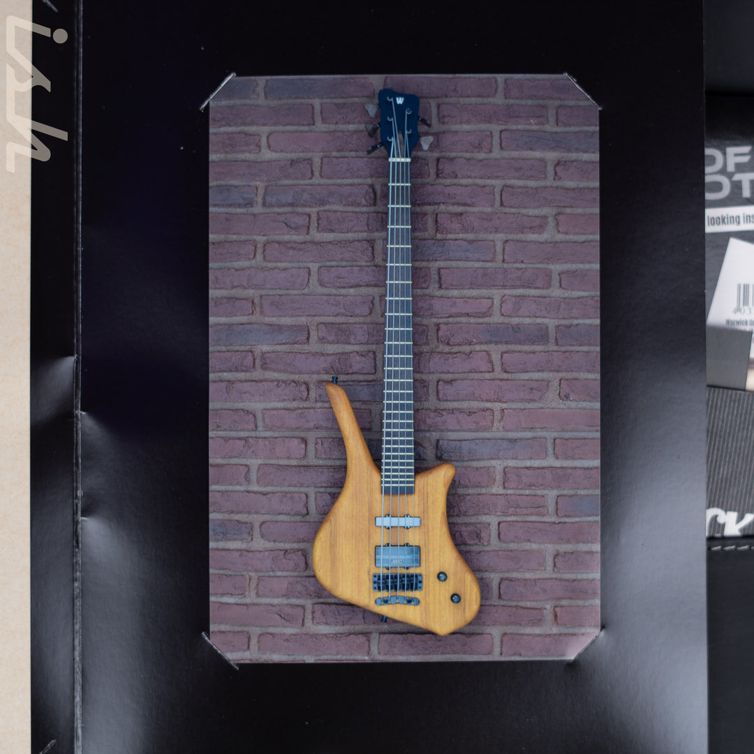 Ish x Warwick Dolphin SN TCS Custom Shop Endangered Species 5-String Bass Wenge Fretboard