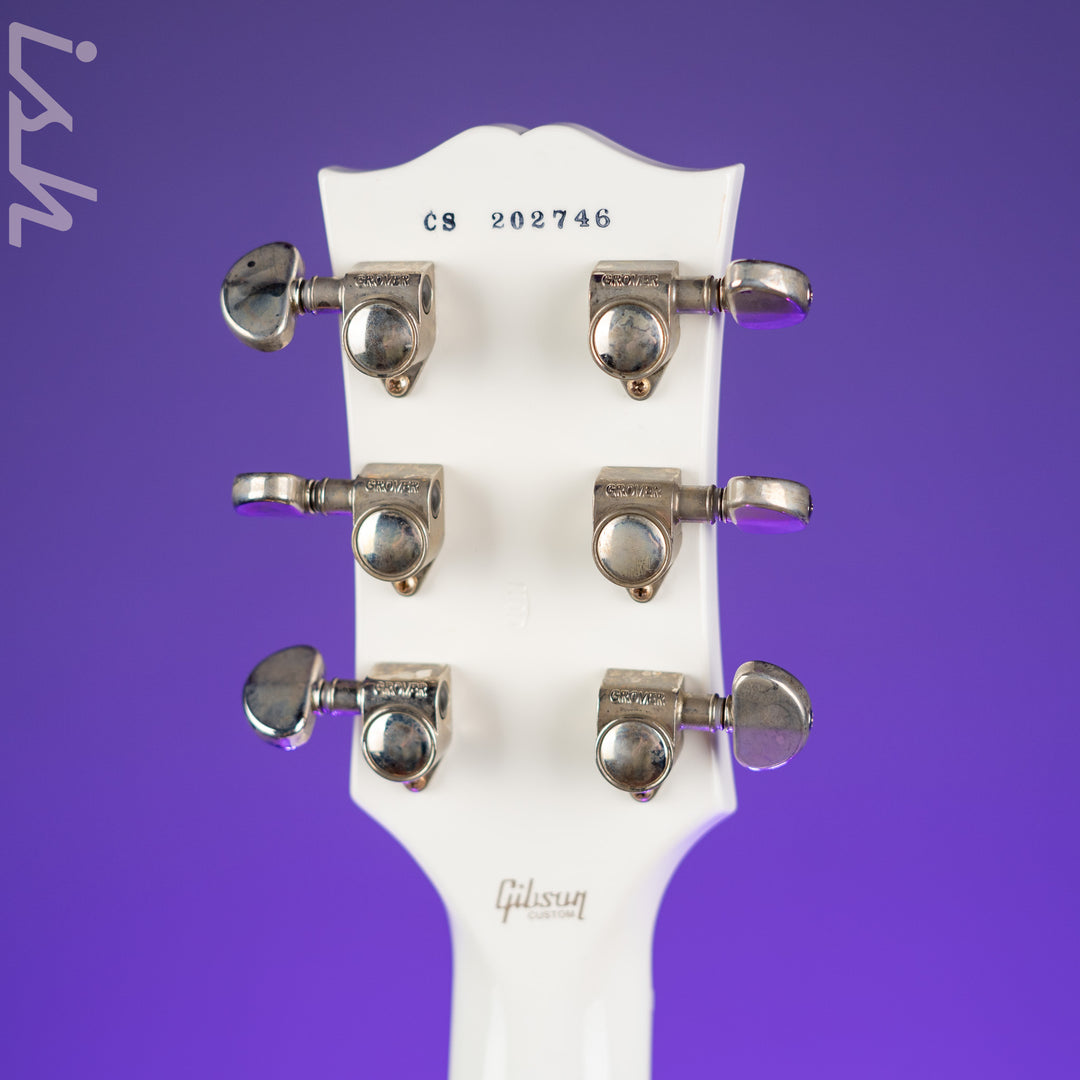 2022 Gibson Les Paul Custom w/ Ebony Fingerboard White Gloss