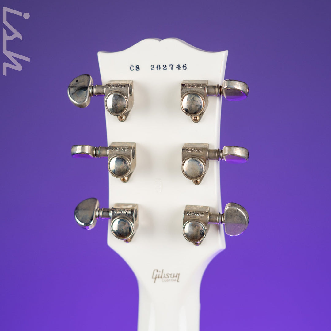 2022 Gibson Les Paul Custom w/ Ebony Fingerboard White Gloss