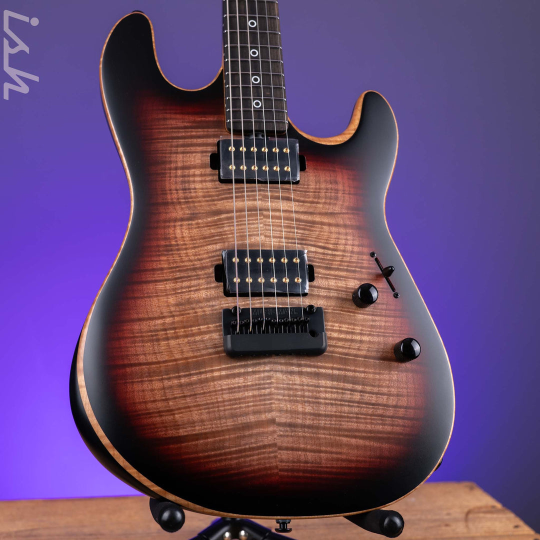 Ernie Ball Music Man Rabea Massaad Sabre HH Vileblood Burst