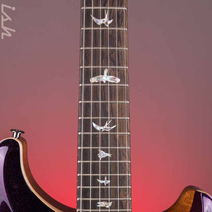PRS Custom 24 Purple Hollowflake *Ziricote Fretboard* Demo