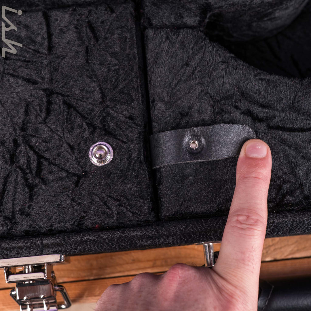 PRS Private Stock Black Paisley Hardshell Guitar Case - B-Stock