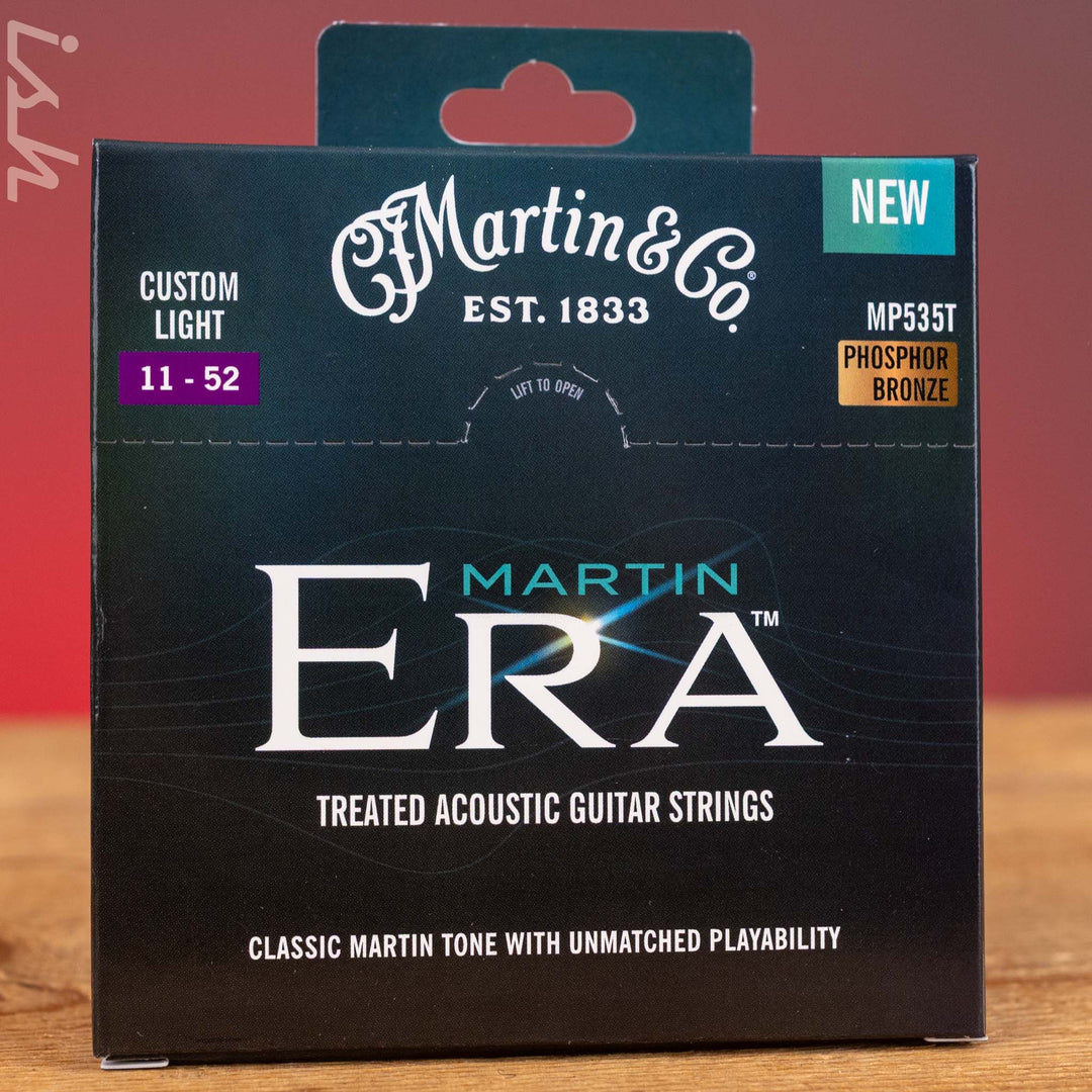 Martin MP535T Era™ Treated Acoustic Guitar Strings - 11-52 Custom Light