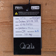 PRS Custom 24-08 Semi-Hollow Cobalt Smokeburst w/ Stained Binding