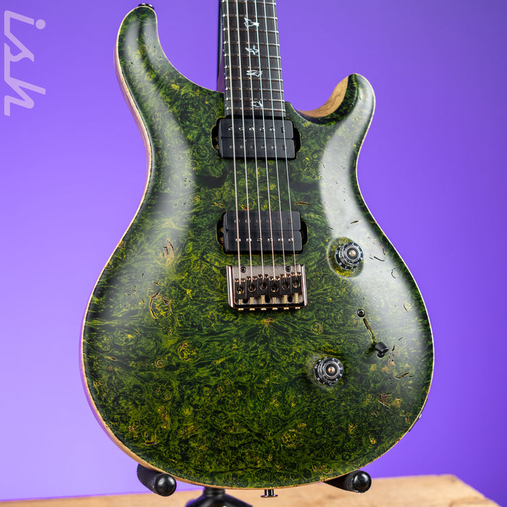 PRS Private Stock Custom 24 Hardtail Rainforest Green Satin