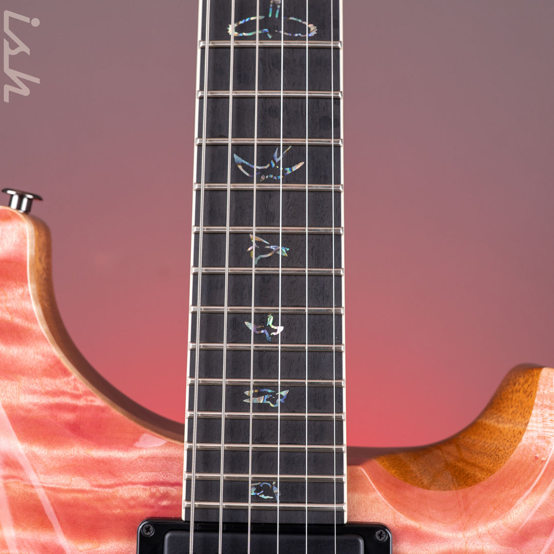 PRS Wood Library Mark Holcomb 10-Top Quilt Midnight Orchid Fade Ish 15th Anniversary
