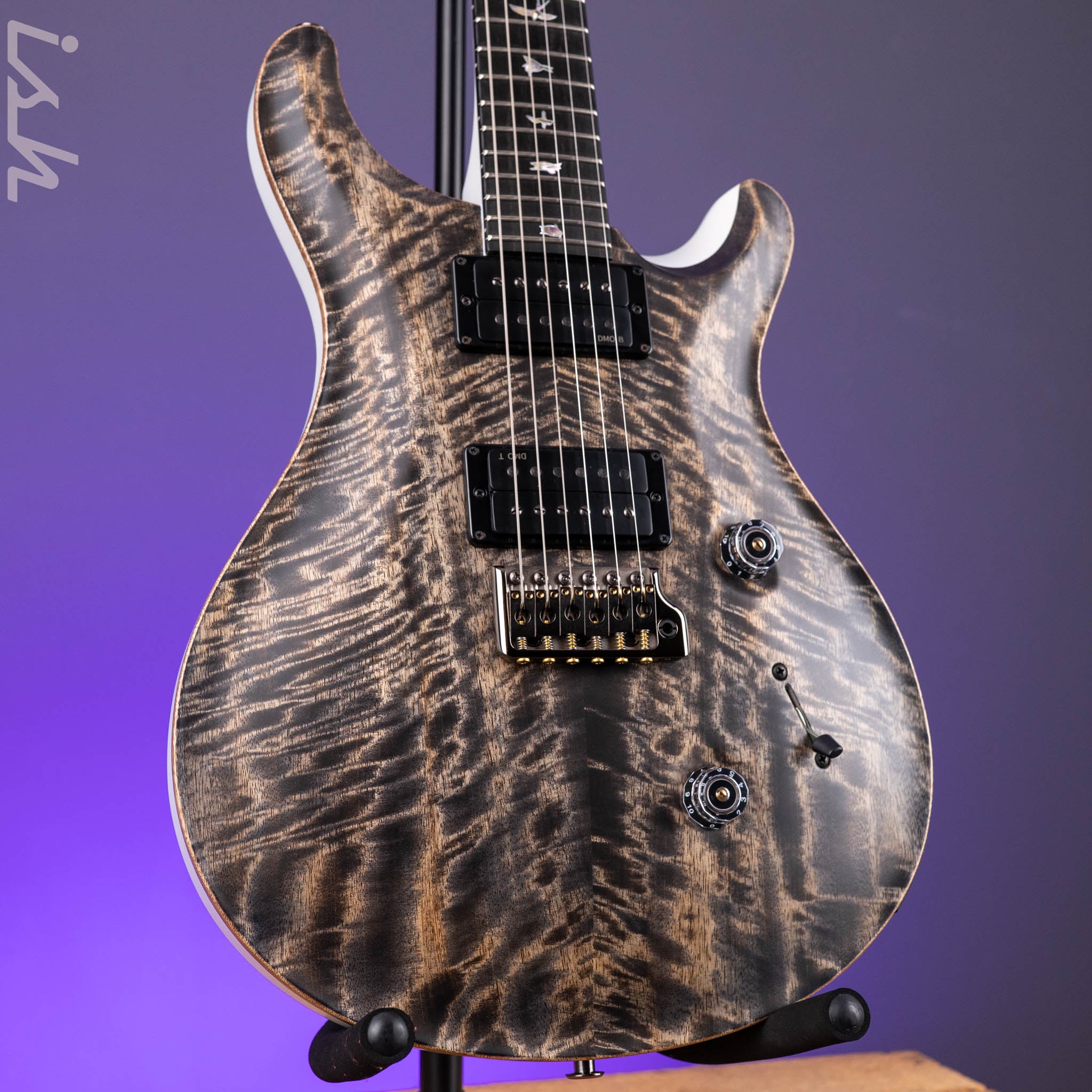 PRS Custom24 2025 10top 超美品 2025 PRS Custom 24 40th Anniversary Satin LTD Pearl Back – Ish Guitars