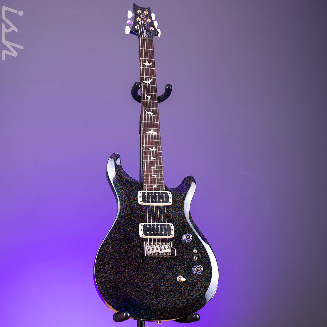 PRS S2 Custom 24-08 Black Rainbow Holoflake Custom Color