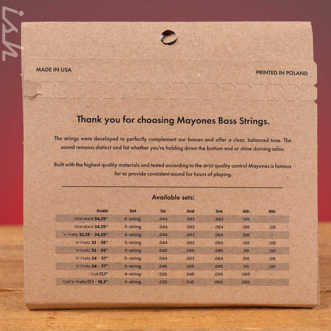 Mayones Cali 5 Bass Strings - 30 45 65 85 105
