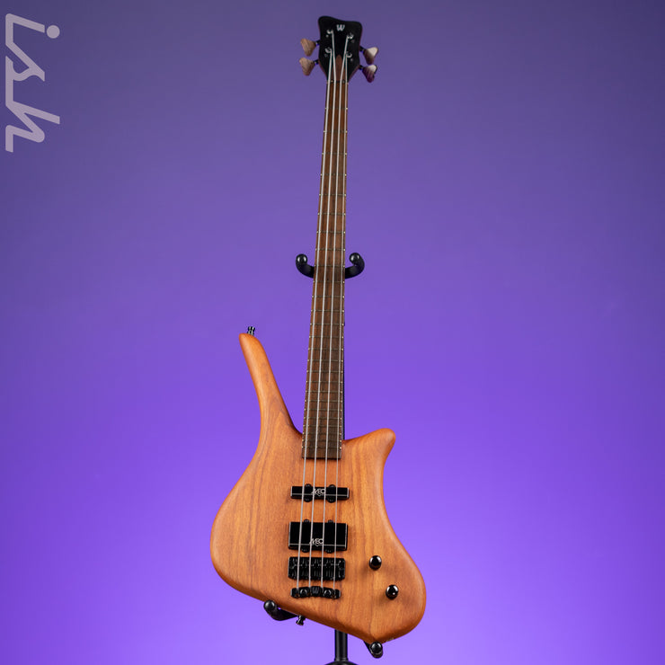 Ish x Warwick Dolphin SN TCS Custom Shop Endangered Species 4-String Bass Wenge Fretboard