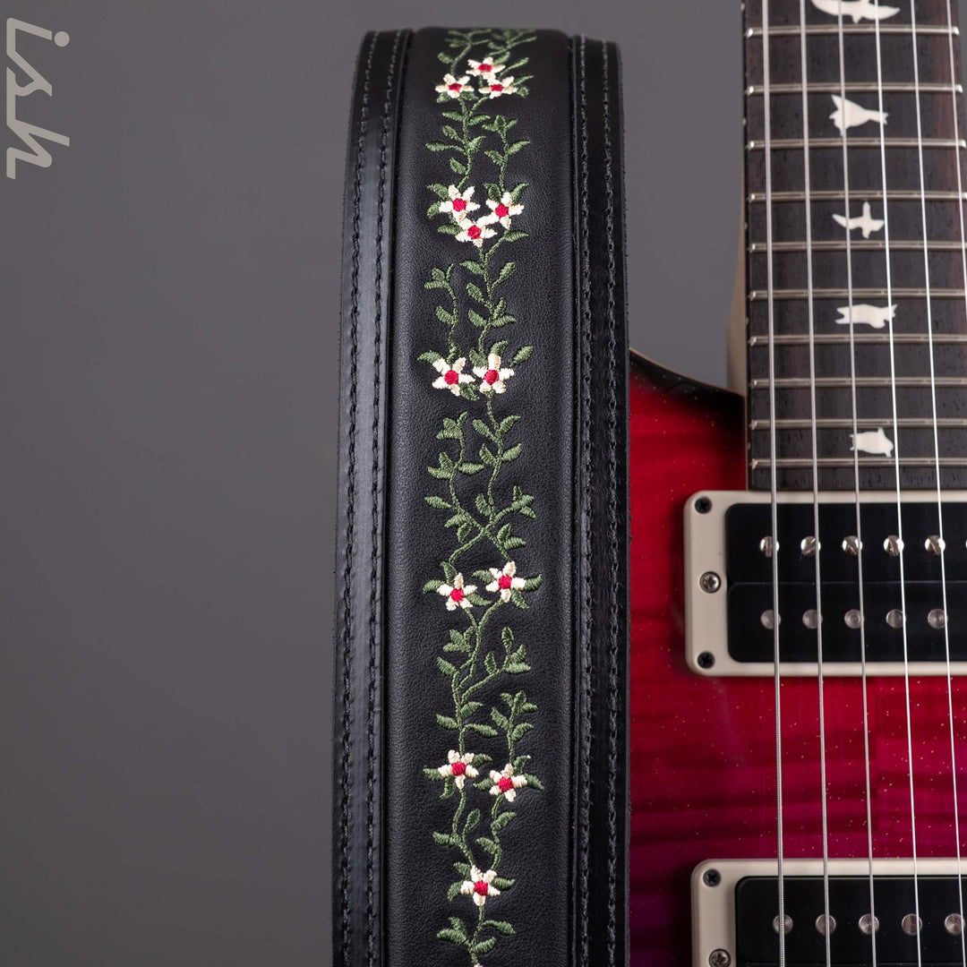 PRS Limited Edition Private Stock Tree of Life Leather Strap Black