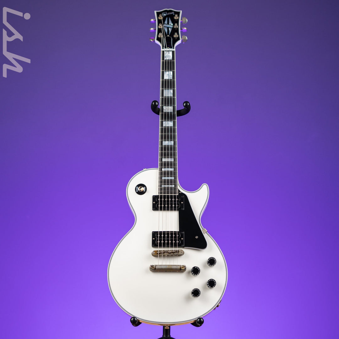 2022 Gibson Les Paul Custom w/ Ebony Fingerboard White Gloss