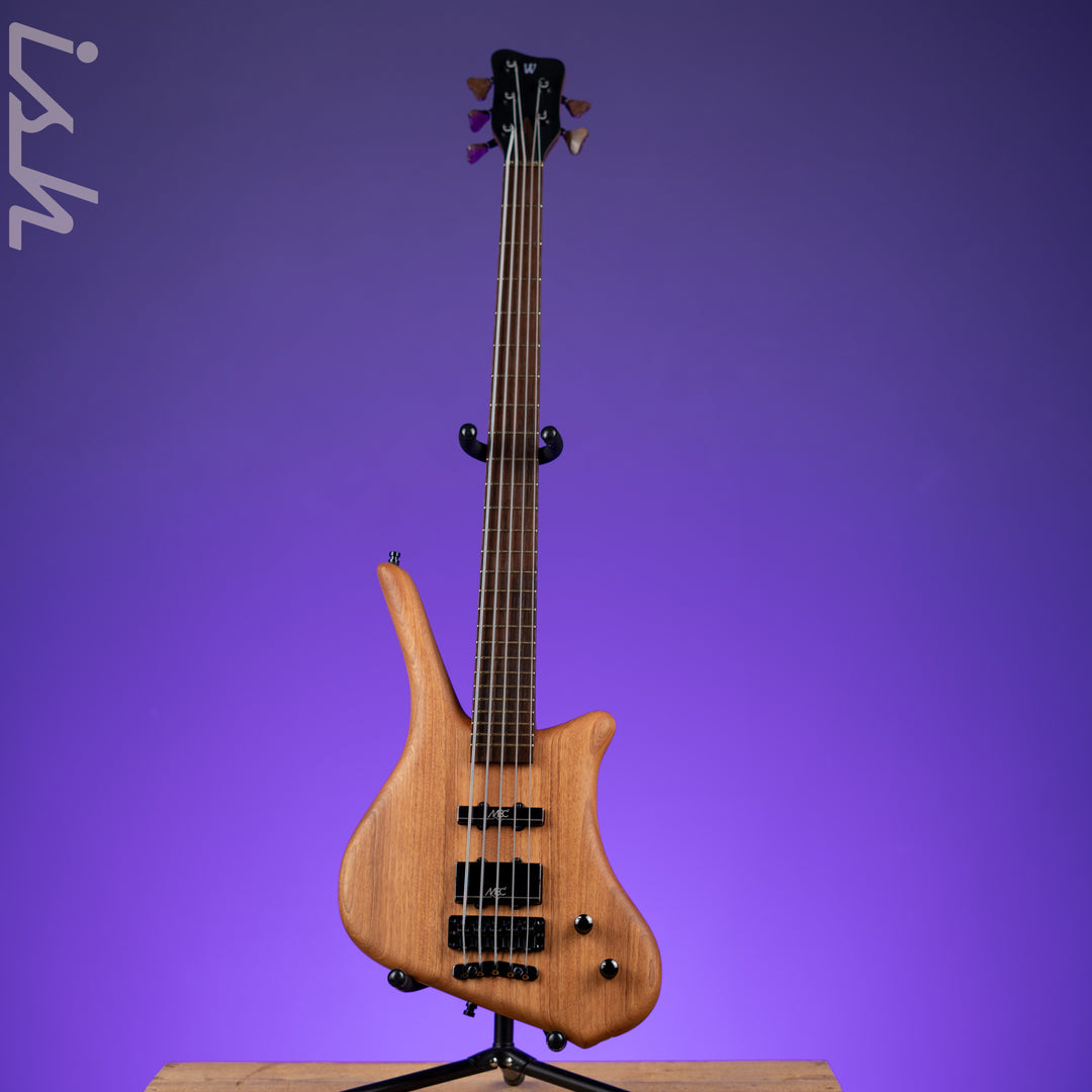 Ish x Warwick Dolphin SN TCS Custom Shop Endangered Species 5-String Bass Wenge Fretboard