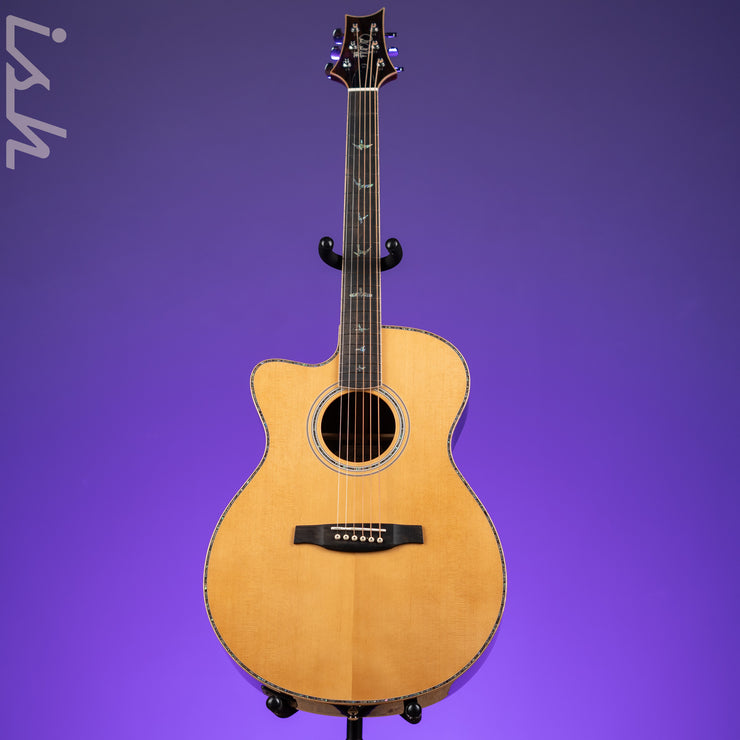 PRS SE AL60E Left Handed Acoustic-Electric Guitar Natural