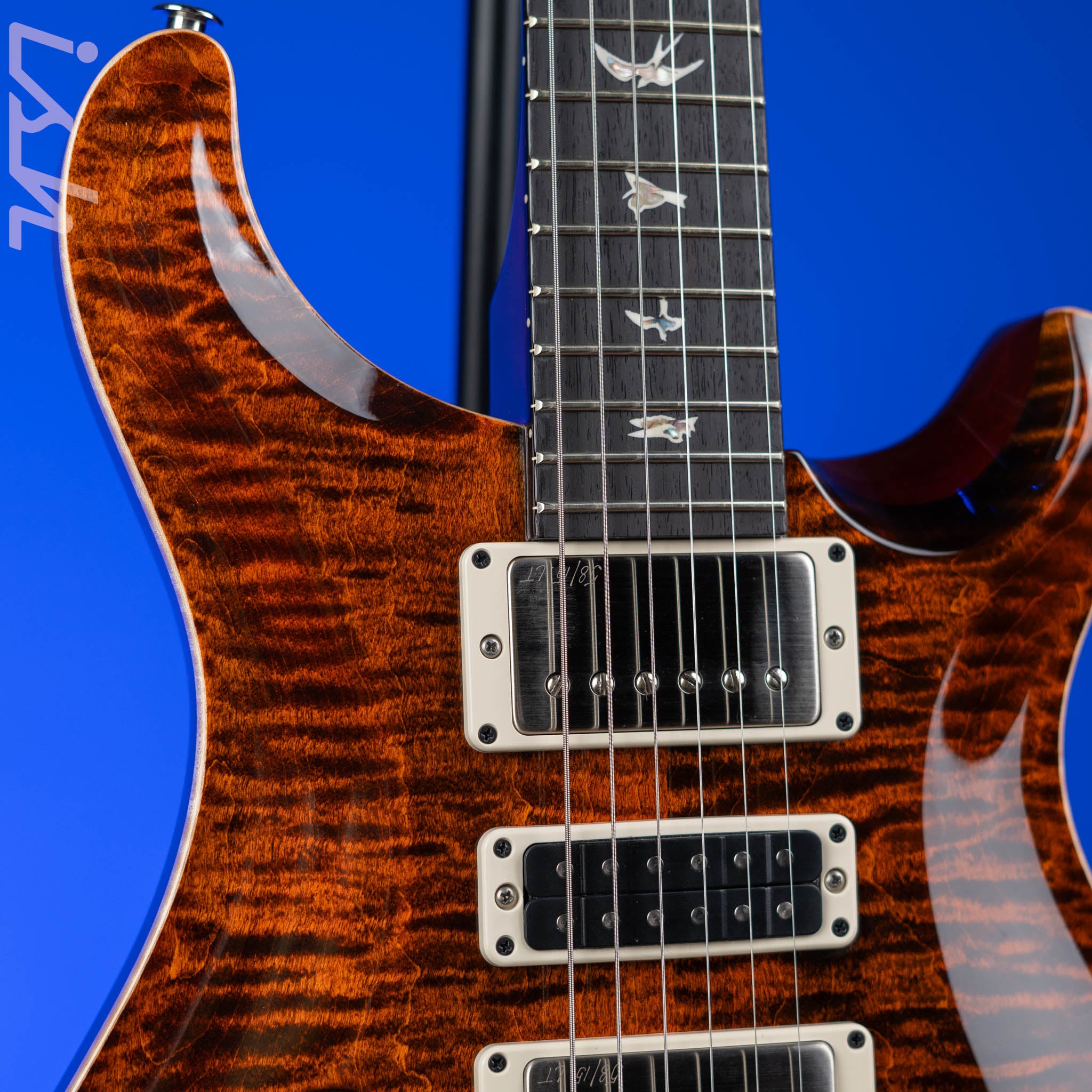 PRS Special 22 Semi-Hollow Electric Guitar Orange Tiger – Ish Guitars