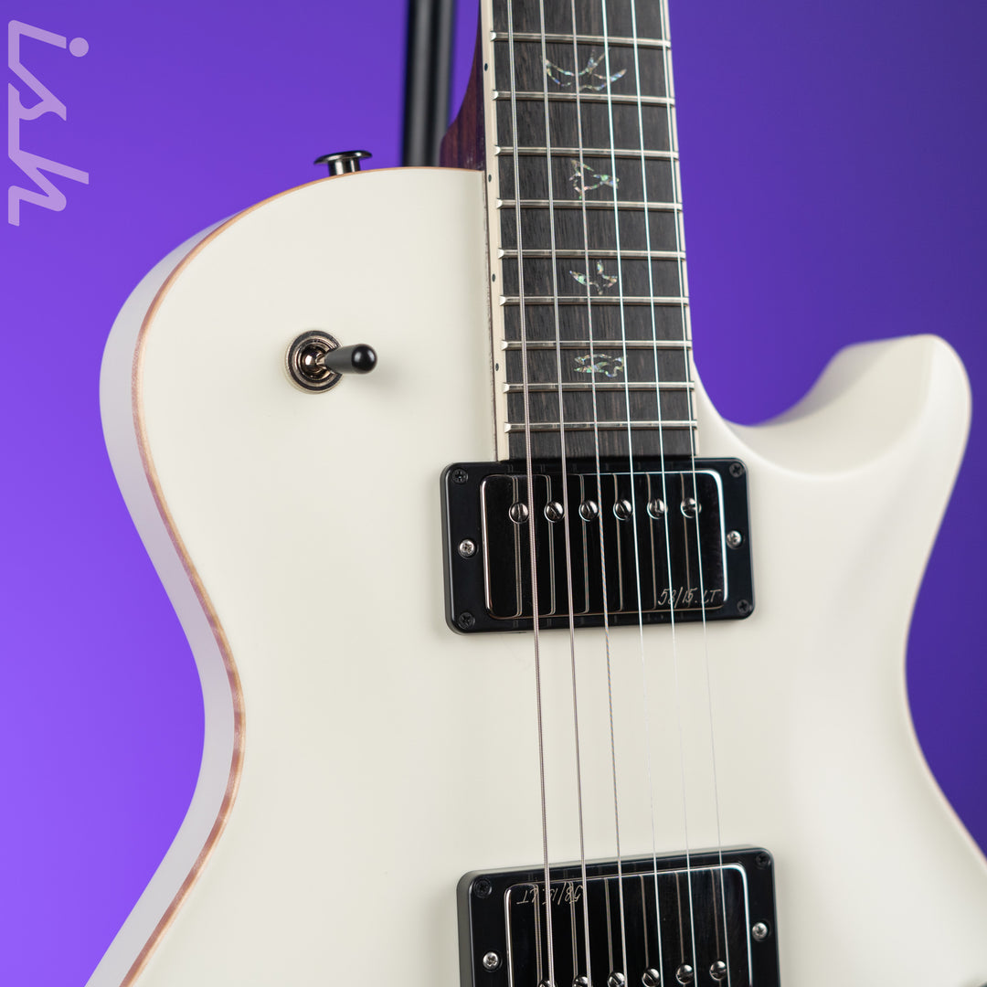 PRS McCarty 594 Singlecut Wood Library East Indian Rosewood Antique White Satin