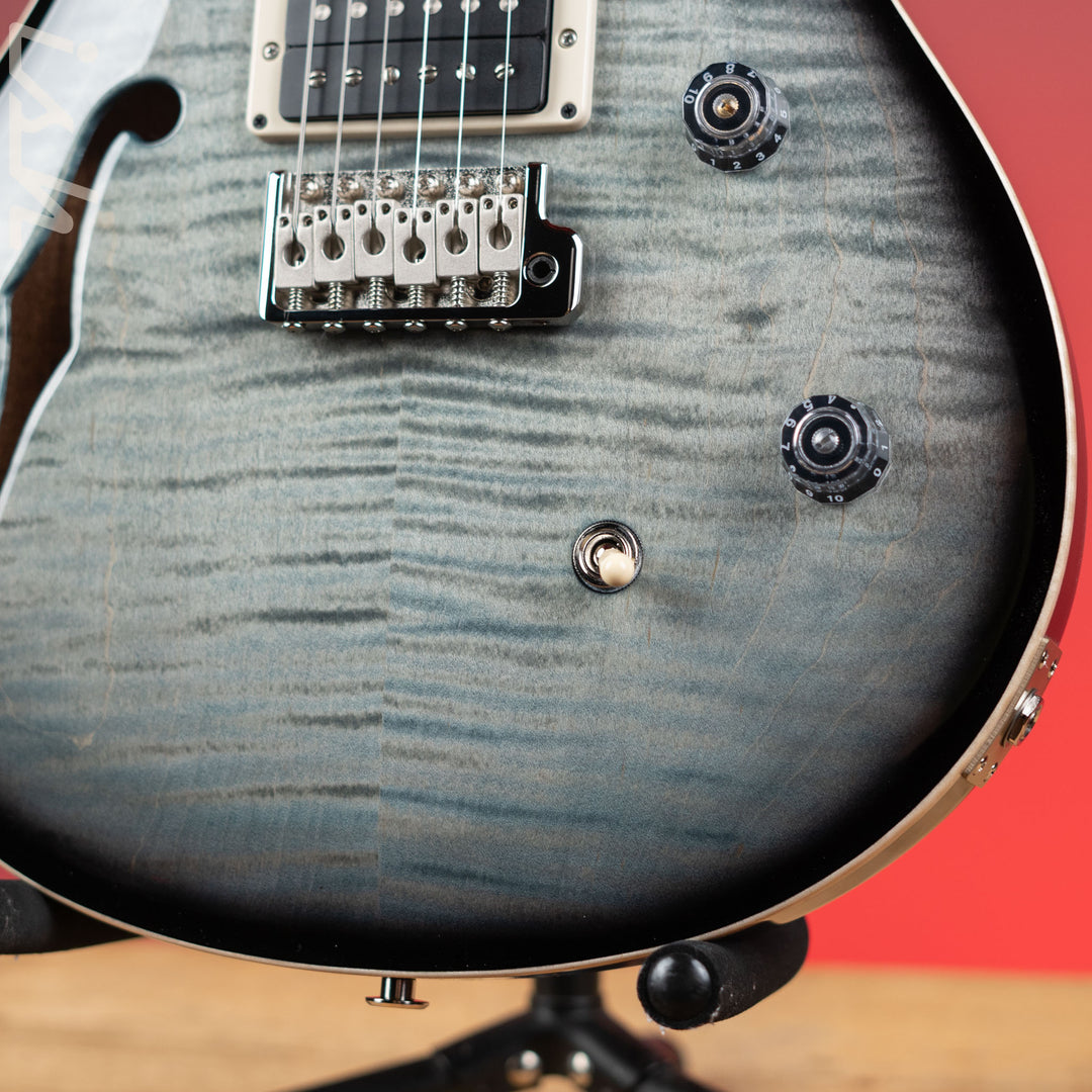 PRS CE 24 Semi-Hollow Faded Blue Smokeburst