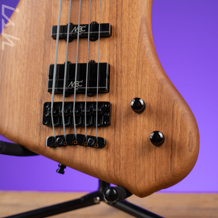 Ish x Warwick Dolphin SN TCS Custom Shop Endangered Species 5-String Bass Wenge Fretboard