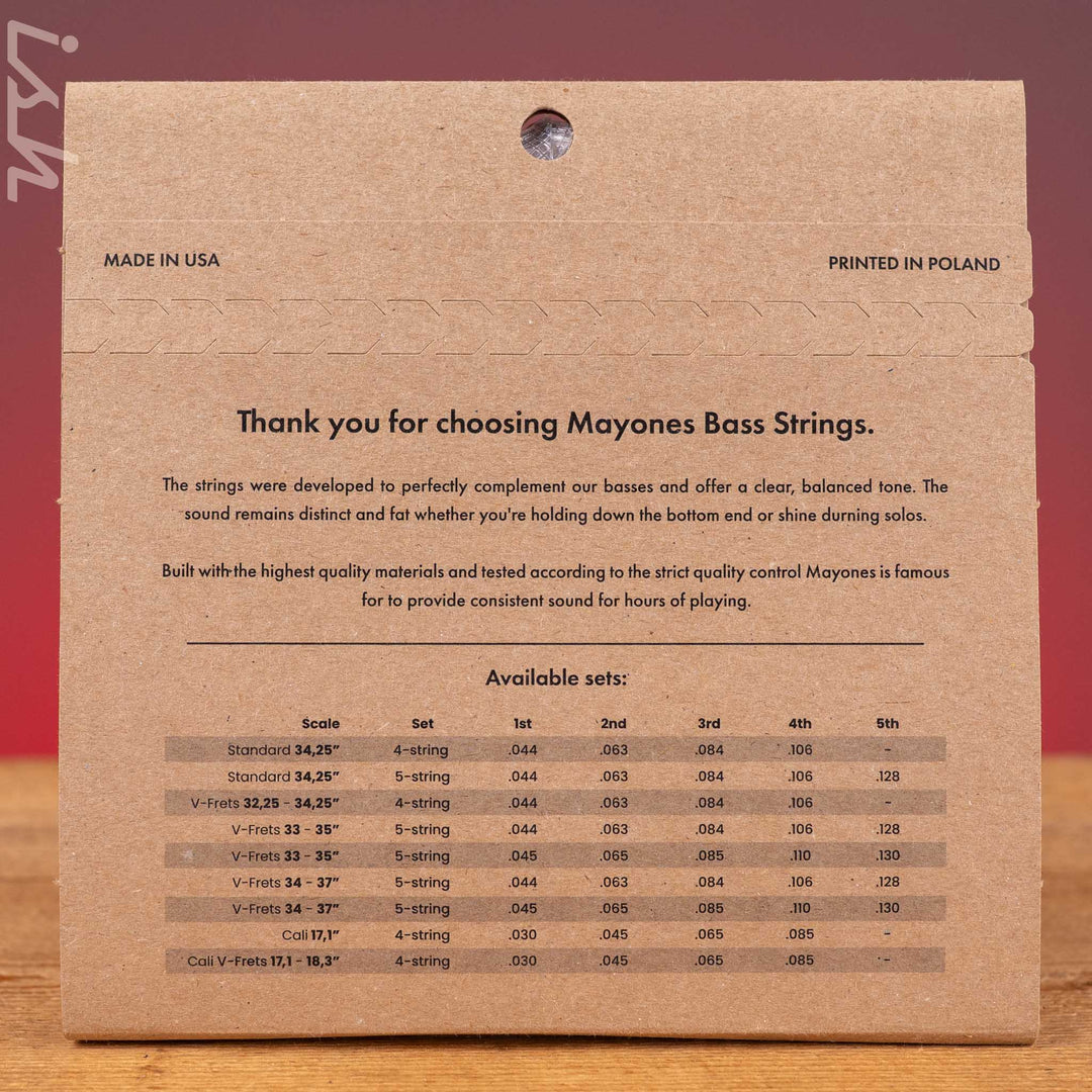 Mayones Cali 4 Bass Strings - 30 45 65 85