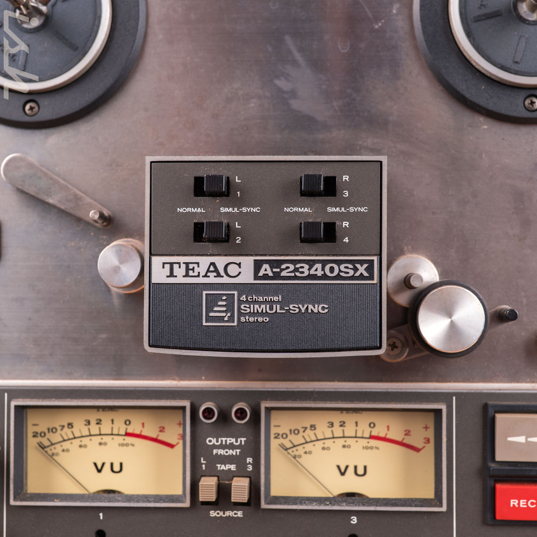 TEAC A-2340SX 4 - Channel Simul-Sync Stereo Tape Deck w/ RC-129 Remote Control