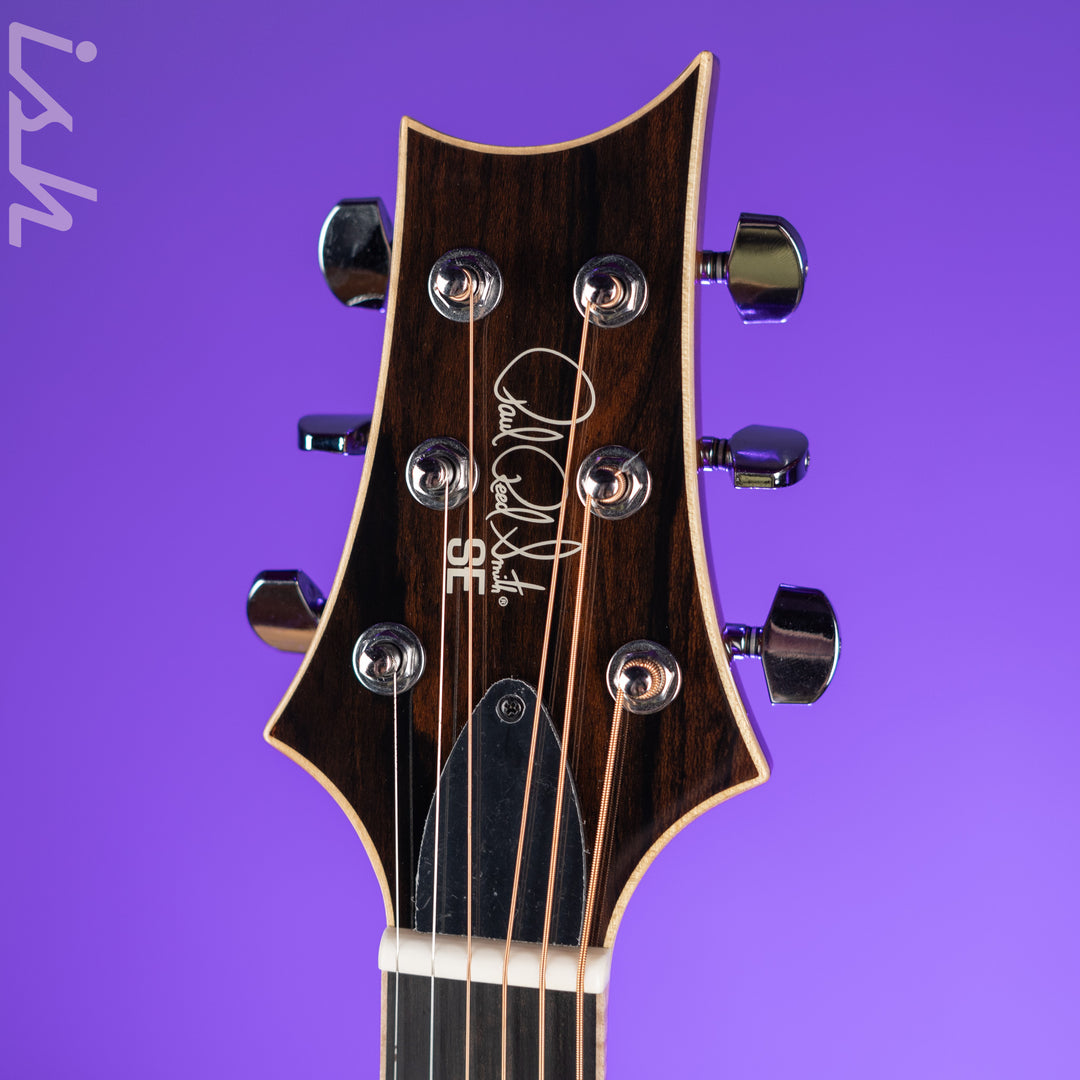 PRS SE AL60E Left Handed Acoustic-Electric Guitar Natural Demo